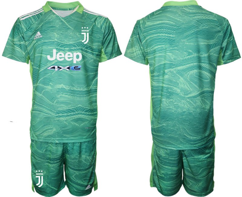 Juventus green goalkeeper name&number 2021/22 Soccer Kit